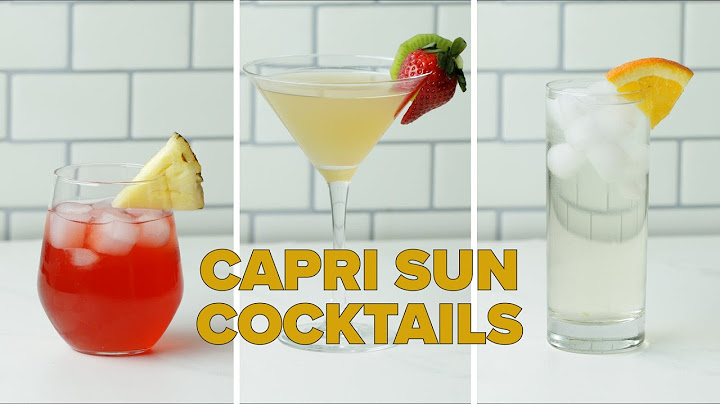 Συνταγές Capri Sun Cocktails