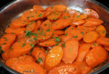 Συνταγή φέτες καρότου με ελαιόλαδο