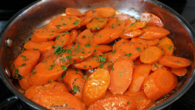 Συνταγή φέτες καρότου με ελαιόλαδο