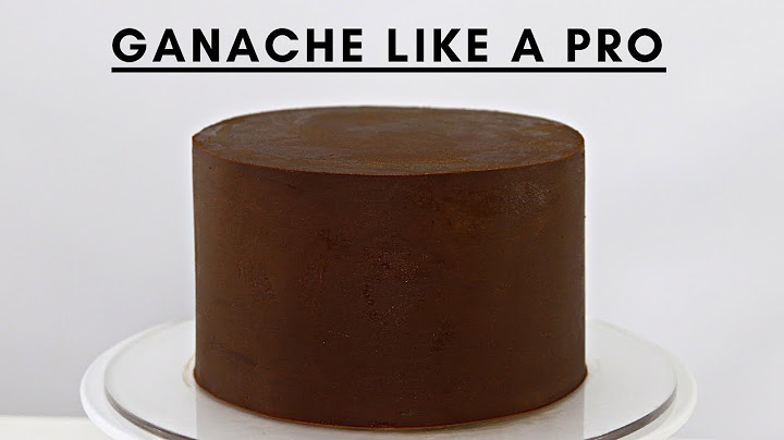 Πρακτική συνταγή κέικ με Ganache